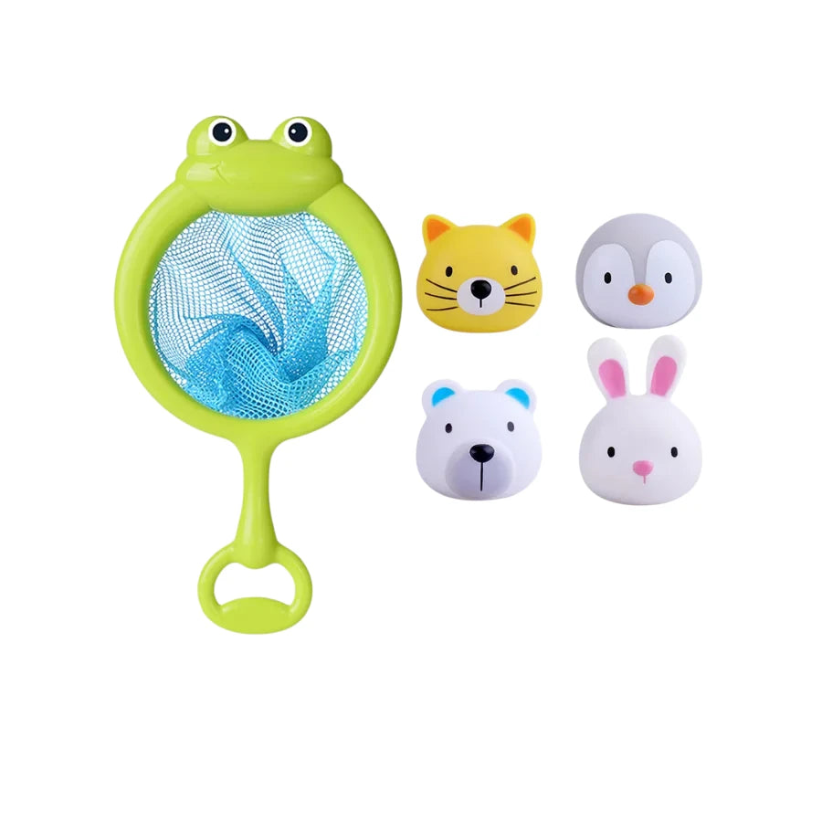 LumiFish - Badset met Lichtgevende Diertjes en Visnet